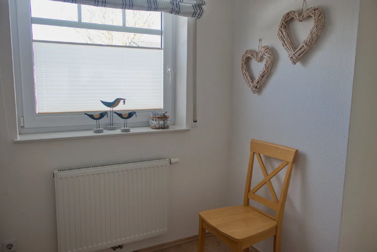 Schlafzimmer mit Doppelbett